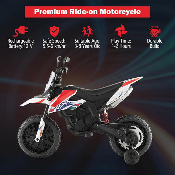 12V Electric Motorcycle For Kids-We Do Not Ship On Weekends And Prohibit Sales On Platforms Such As Temu And Walmart.