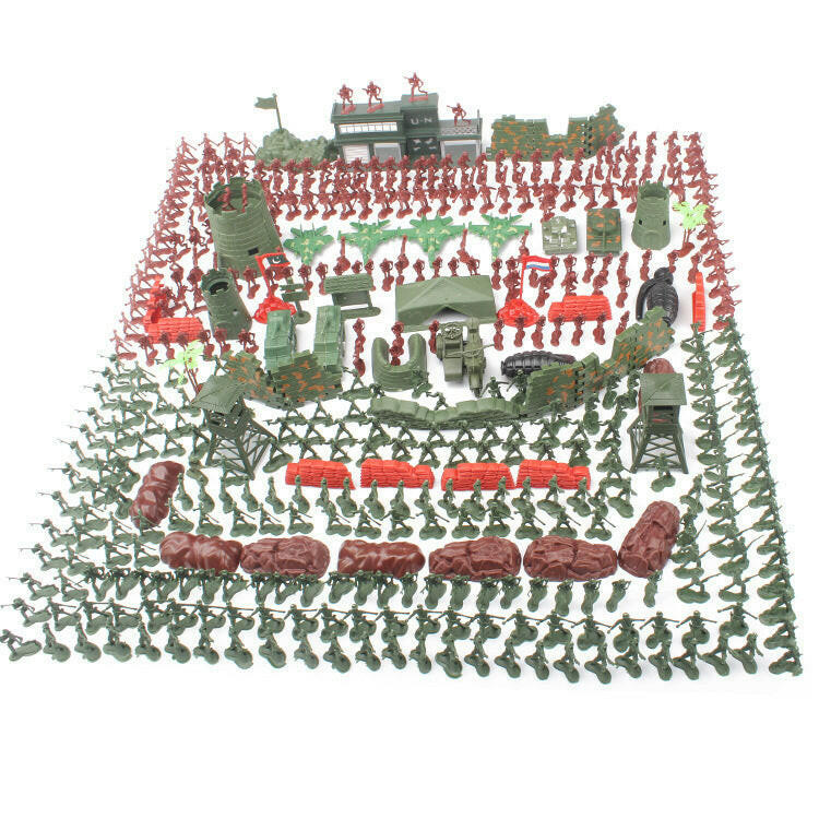 Small Soldier Model Set 500 Pieces 4Cm Kids Toys.