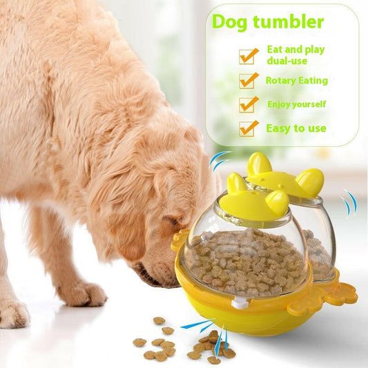 Pet Supplies Tumbler Dog Leakage Food Feeder Pets Toys Pet Products.