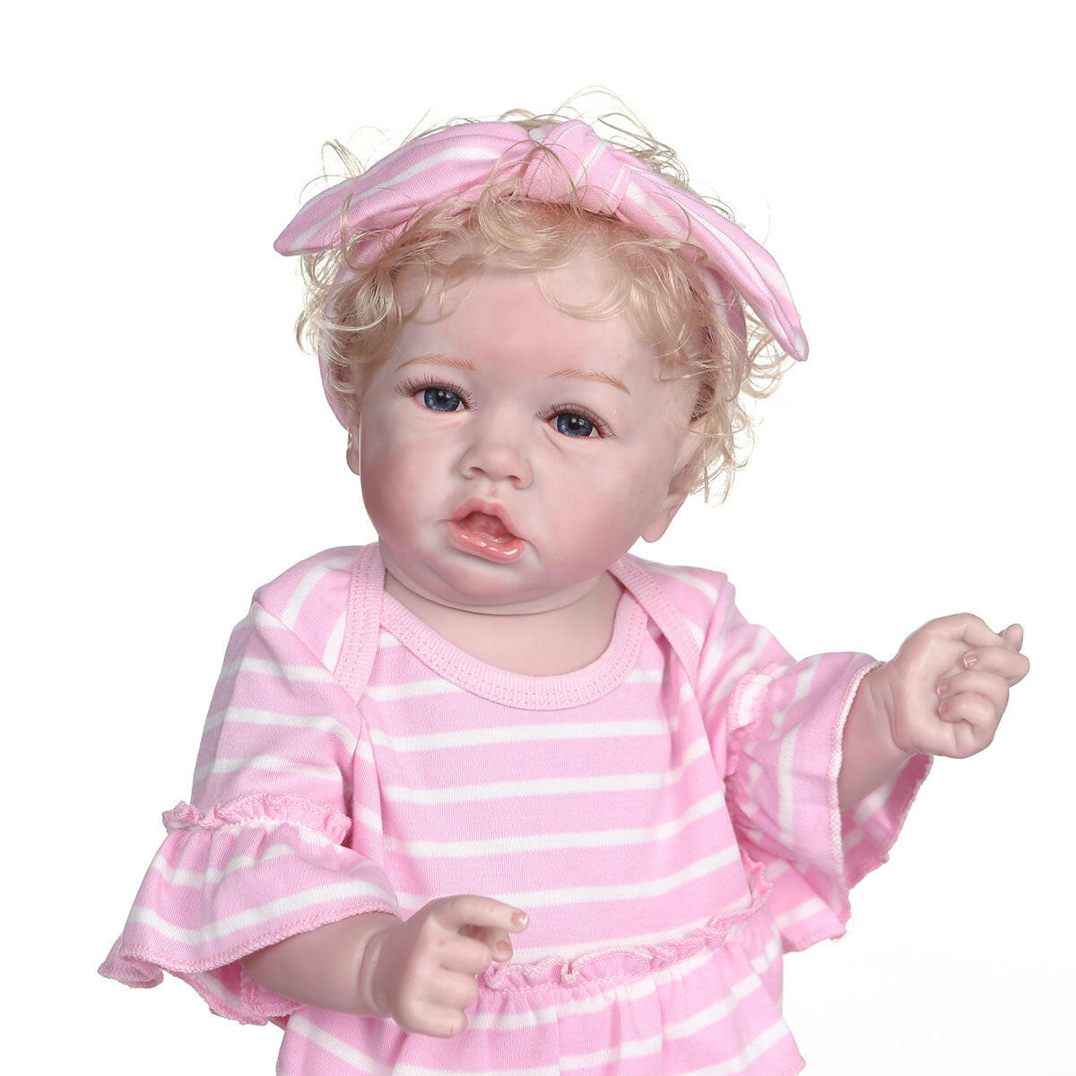 Cute And Creative Newborn Baby Silicone Simulation Doll.