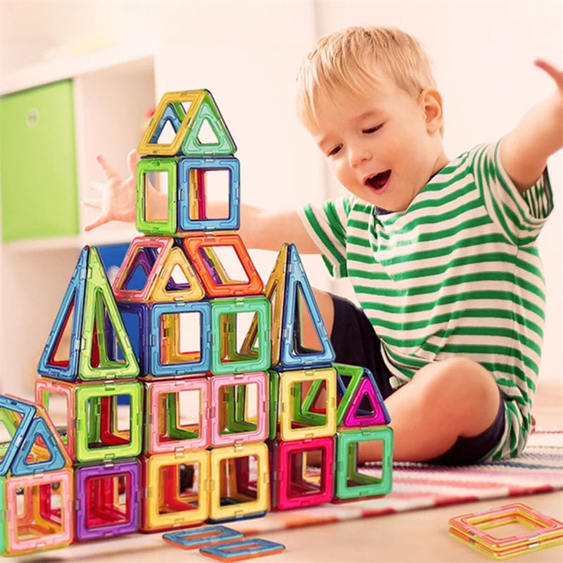 Magnetic Building Blocks DIY Magnets Toys For Kids Designer Construction Set Gifts For Children Toys.