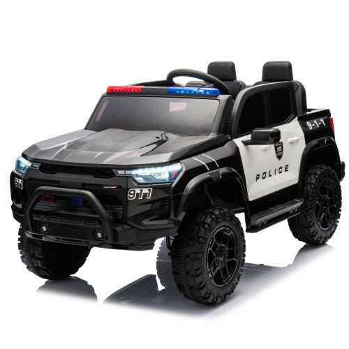 24V Two-seater Electric Pickup Truck For Kids, Kids Toys With Parent Remote Control, 4WD 800W Motor, Two Seat Belts,Suitable For Children Over 3 Years Old..