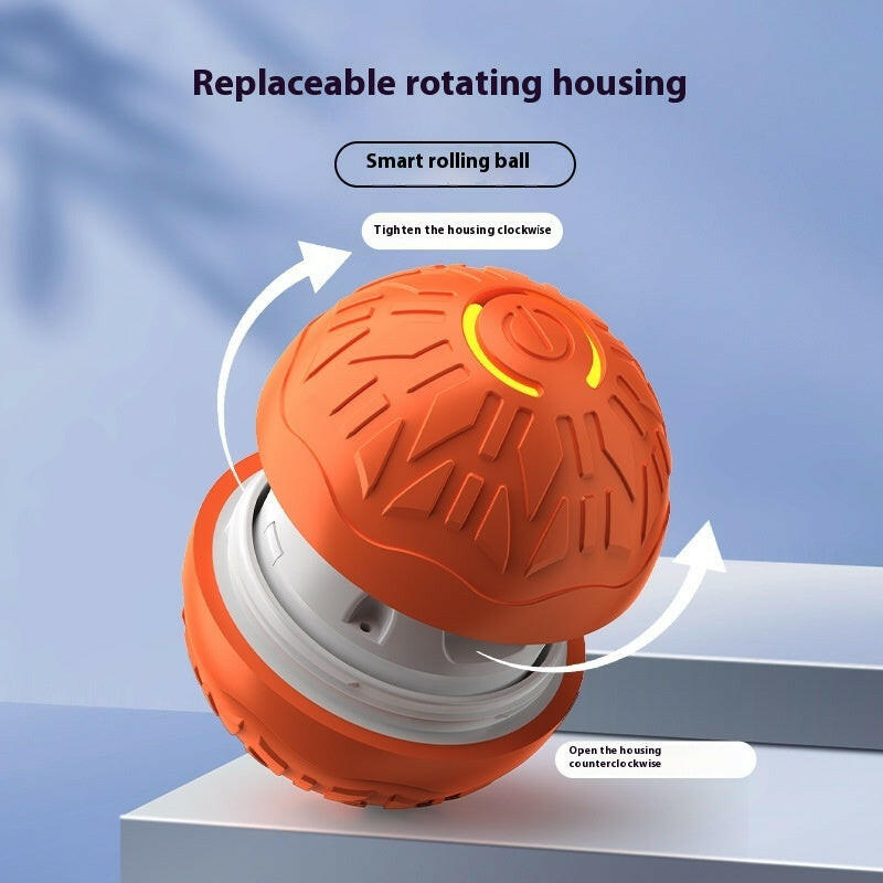 Pets Electric Jumping Ball Automatic Dog-teasing Luminous Pet Products Pets Dogs Training Products Ball Toys For Dogs Resistance.