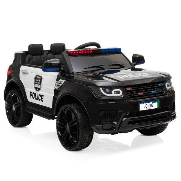 JC002 Police Car Dual Drive 30Wx2 Battery 12V 7AHx1 With Remote Control With Microphone.