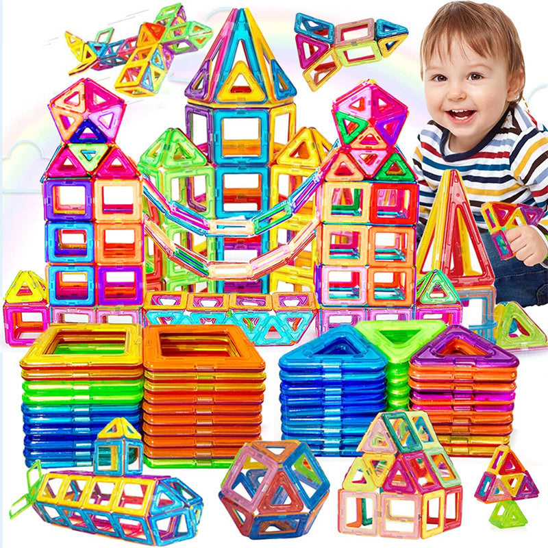 Magnetic Building Blocks DIY Magnets Toys For Kids Designer Construction Set Gifts For Children Toys.