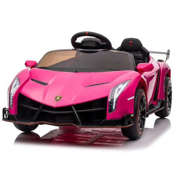 LEADZM Dual Drive 12.00V 4.5AH Roadster With 2.4G Remote Control Rose Veneno.