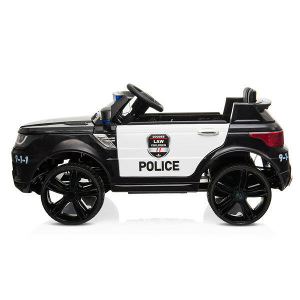 JC002 Police Car Dual Drive 30Wx2 Battery 12V 7AHx1 With Remote Control With Microphone.