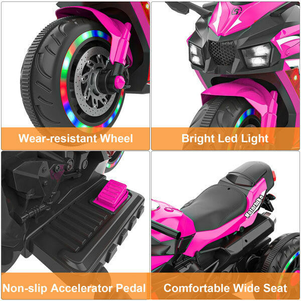 12V Electric Motorcycle For Kids - No Delivery On Weekends - Prohibited Sales Platforms - Walmart, Temu, Amazon.