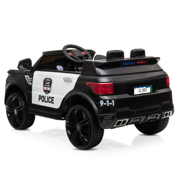 JC002 Police Car Dual Drive 30Wx2 Battery 12V 7AHx1 With Remote Control With Microphone.