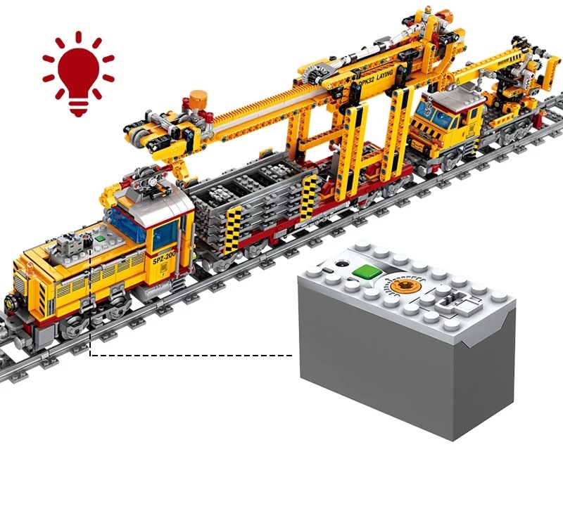 Military Electric Train Track Set - Image 2