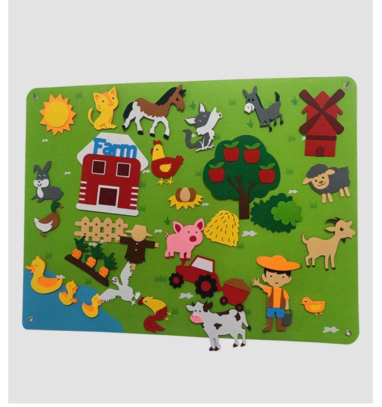 Felt Early Education Baby Educational Toys - Image 2