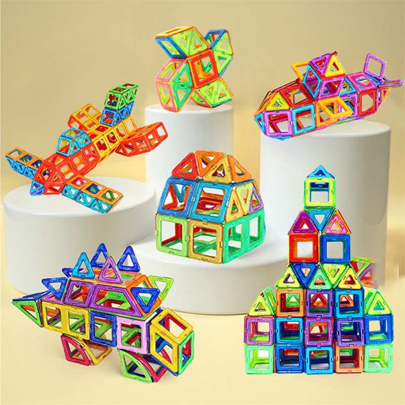 Magnetic Building Blocks DIY Magnets Toys - Image 9