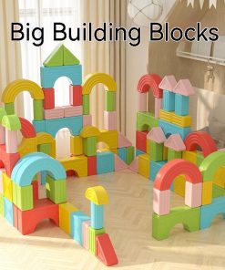 Large Geometric Paradise Large Building Blocks Educational Toy Set