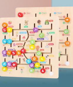 Cognitive Maze To Find A Place Educational Toy