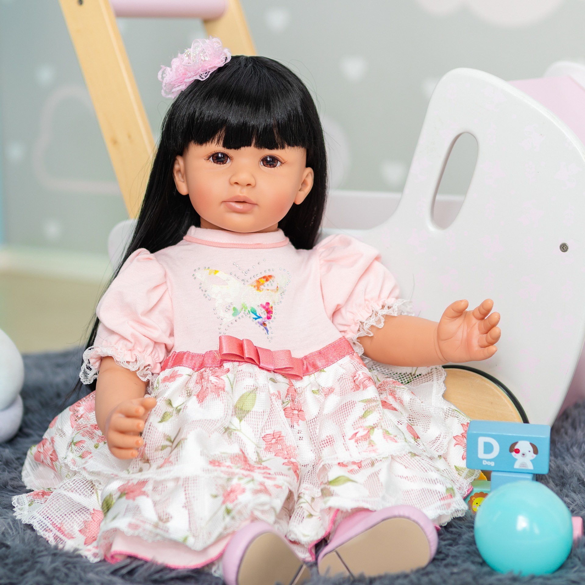 60cm Realistic Reborn Toddler Doll - Image 3