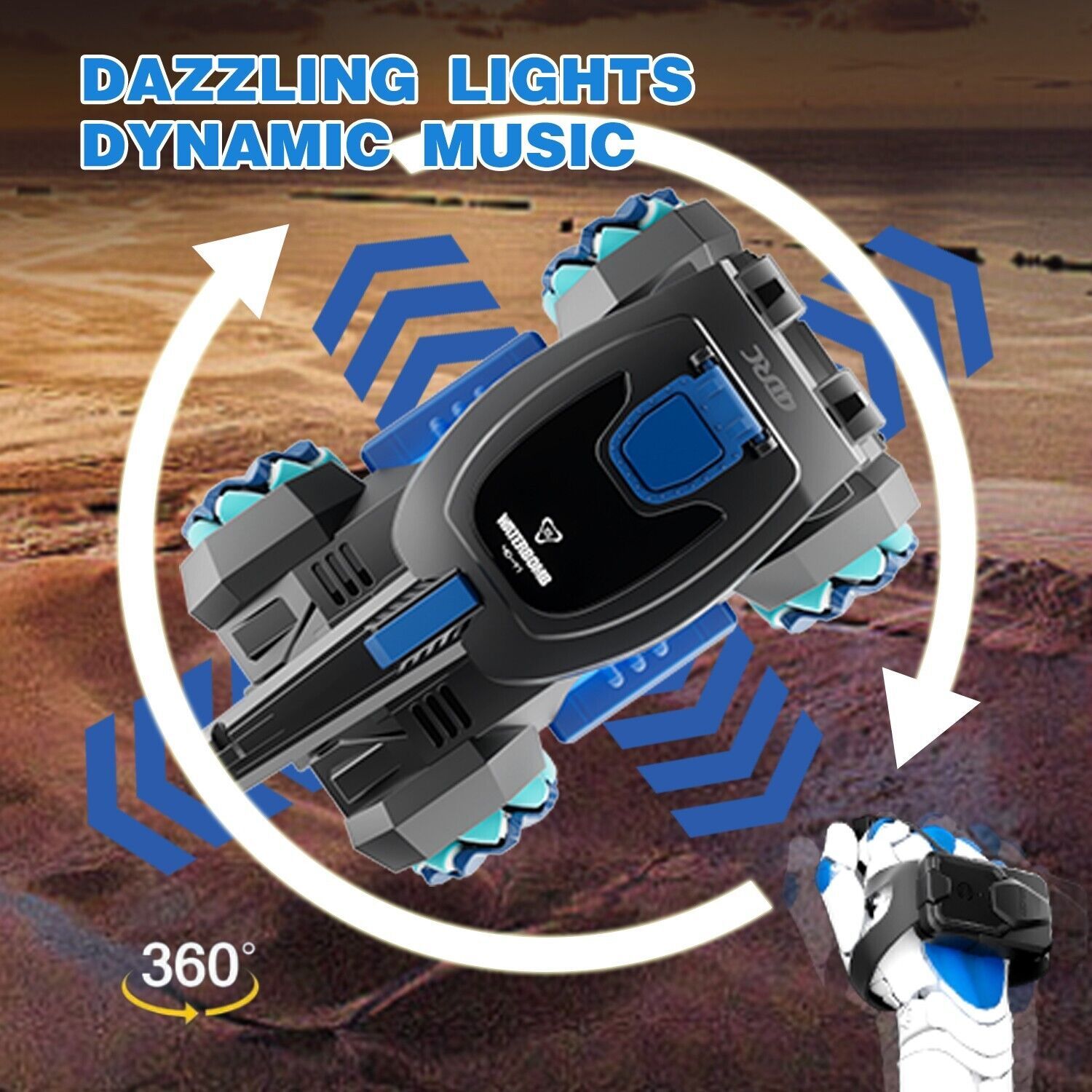 4WD RC Tank Remote Control Car Toy - Image 2
