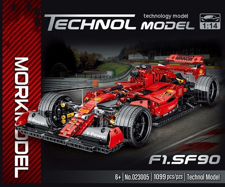 Sports Car Racing Building Blocks Set - Image 7