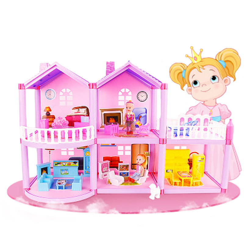 Doll House Villa DIY Assembled House - Image 3