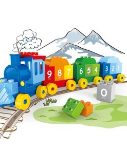 Mathematical Cognitive Digital Train Building Blocks