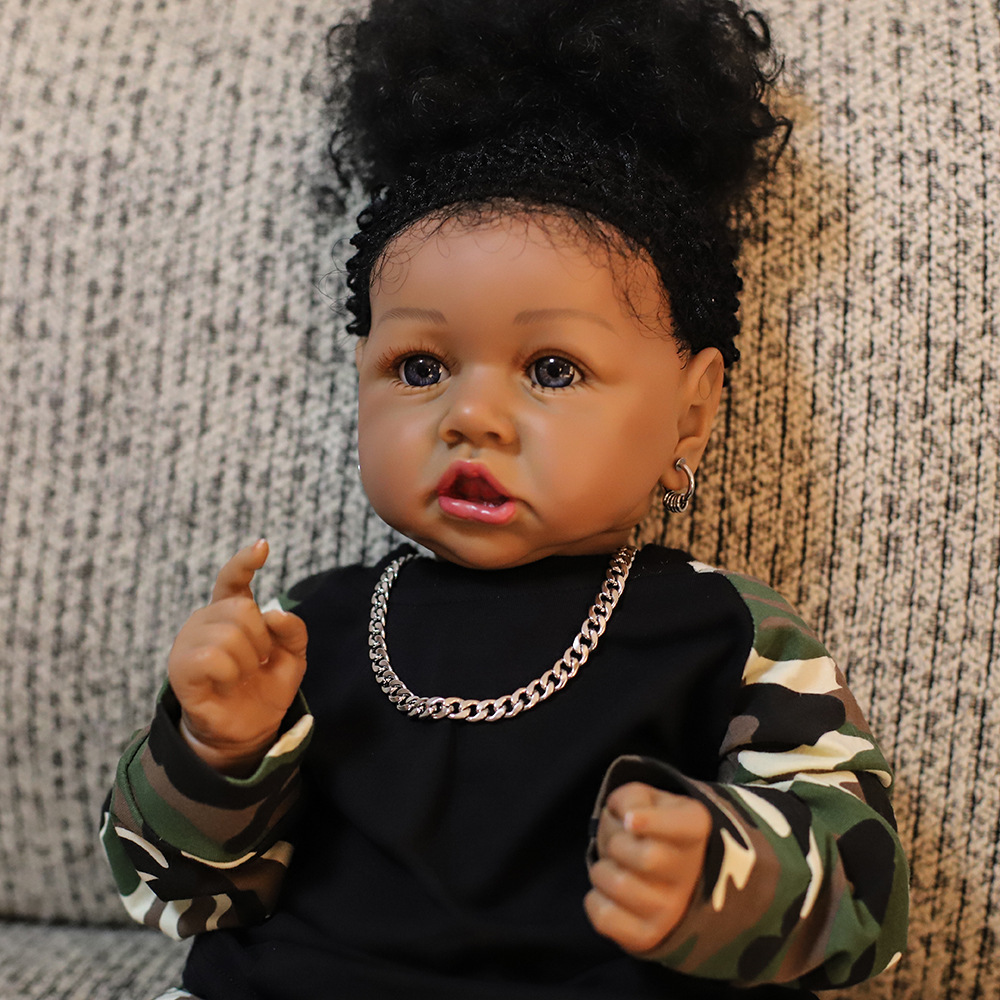 Black Reborn Doll - Image 3