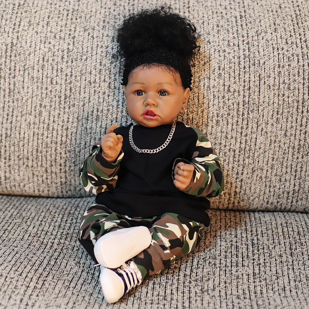 Black Reborn Doll - Image 5