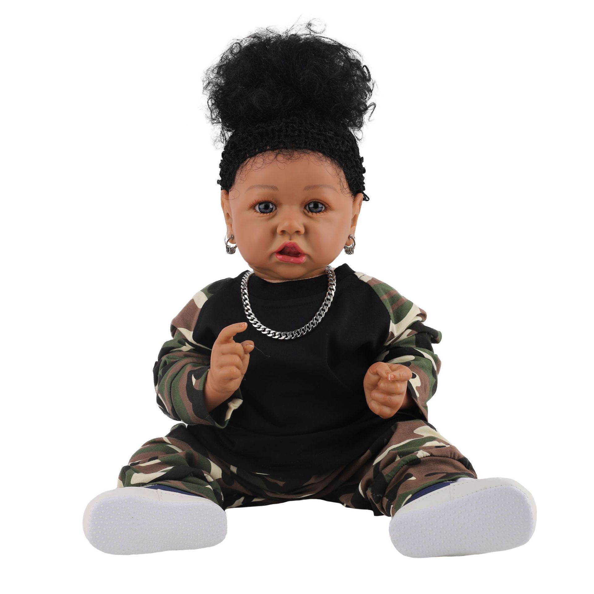 Black Reborn Doll - Image 4