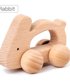 Wooden Sliding Toy Car