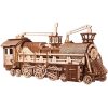 3D Wooden Steam Train Model Puzzle