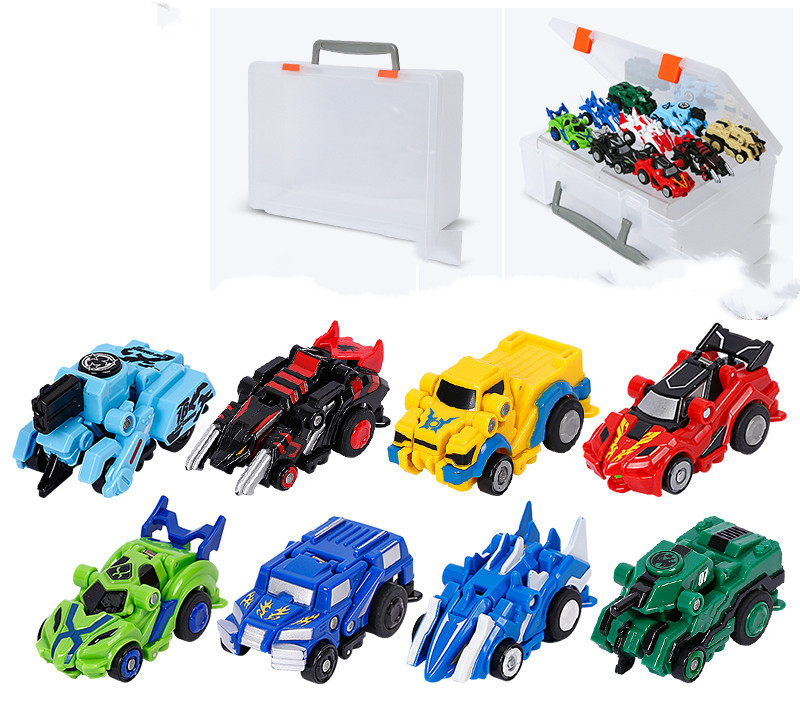 Creative Jumping Warrior Deformation Battle Toy Car - Image 6