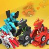 Creative Jumping Warrior Deformation Battle Toy Car