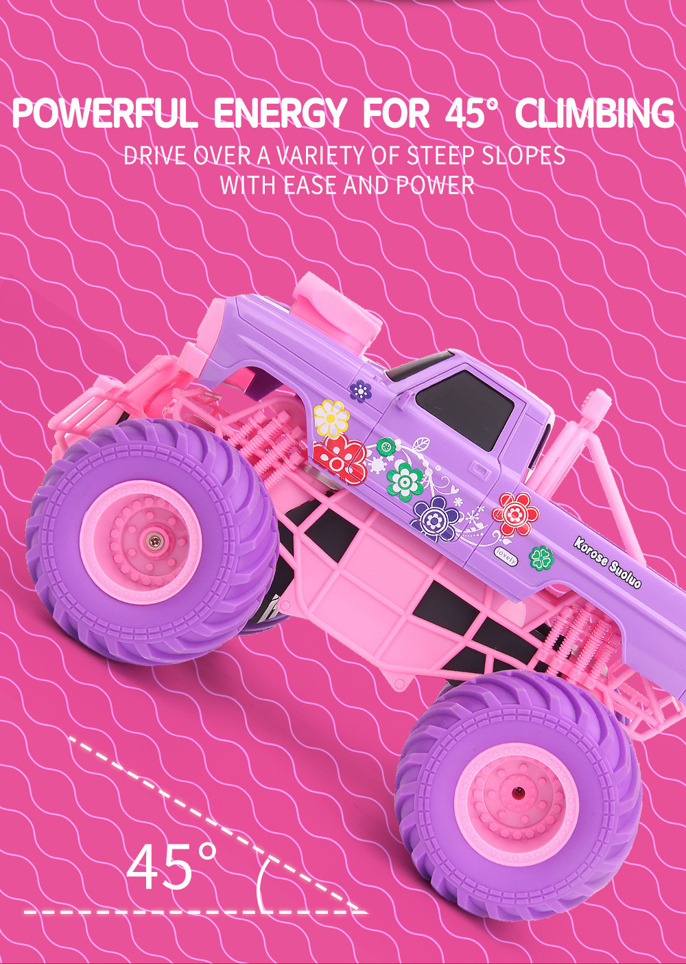 Remote Control Car Rock Crawler Party Gift Toys Decoration - Image 8