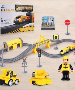 Children's train track toy