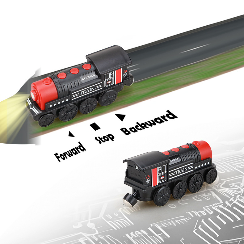 Eight-Wheel Electric Train Set - Image 2
