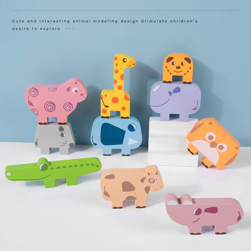 Children's Educational Jenga Building Blocks Toys - Image 2