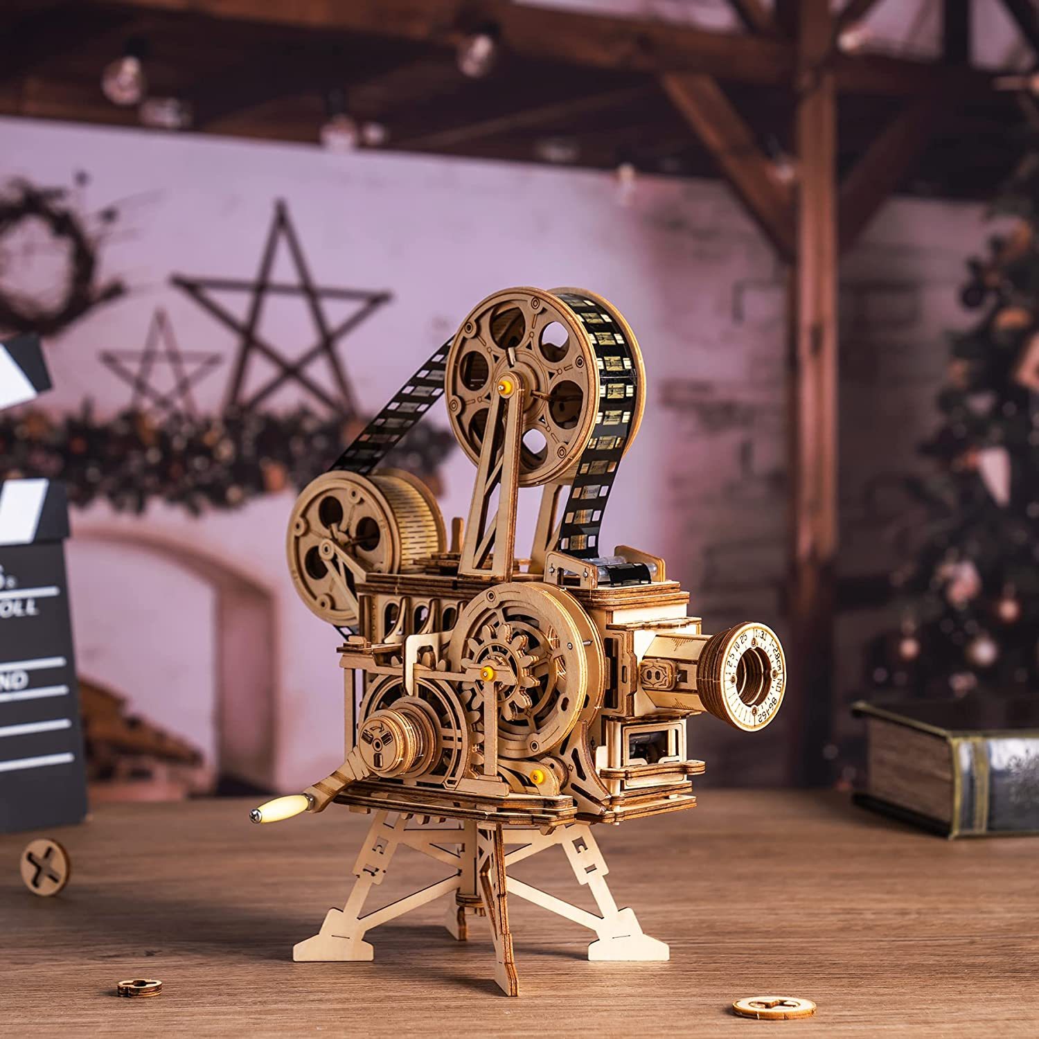 Wooden Puzzles Vitascope Mechanical Building Kits - Image 3