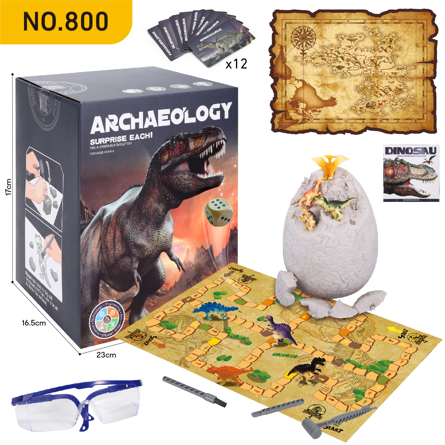 Assembled Dinosaur DIY Children's Blind Box Educational Toy - Image 5