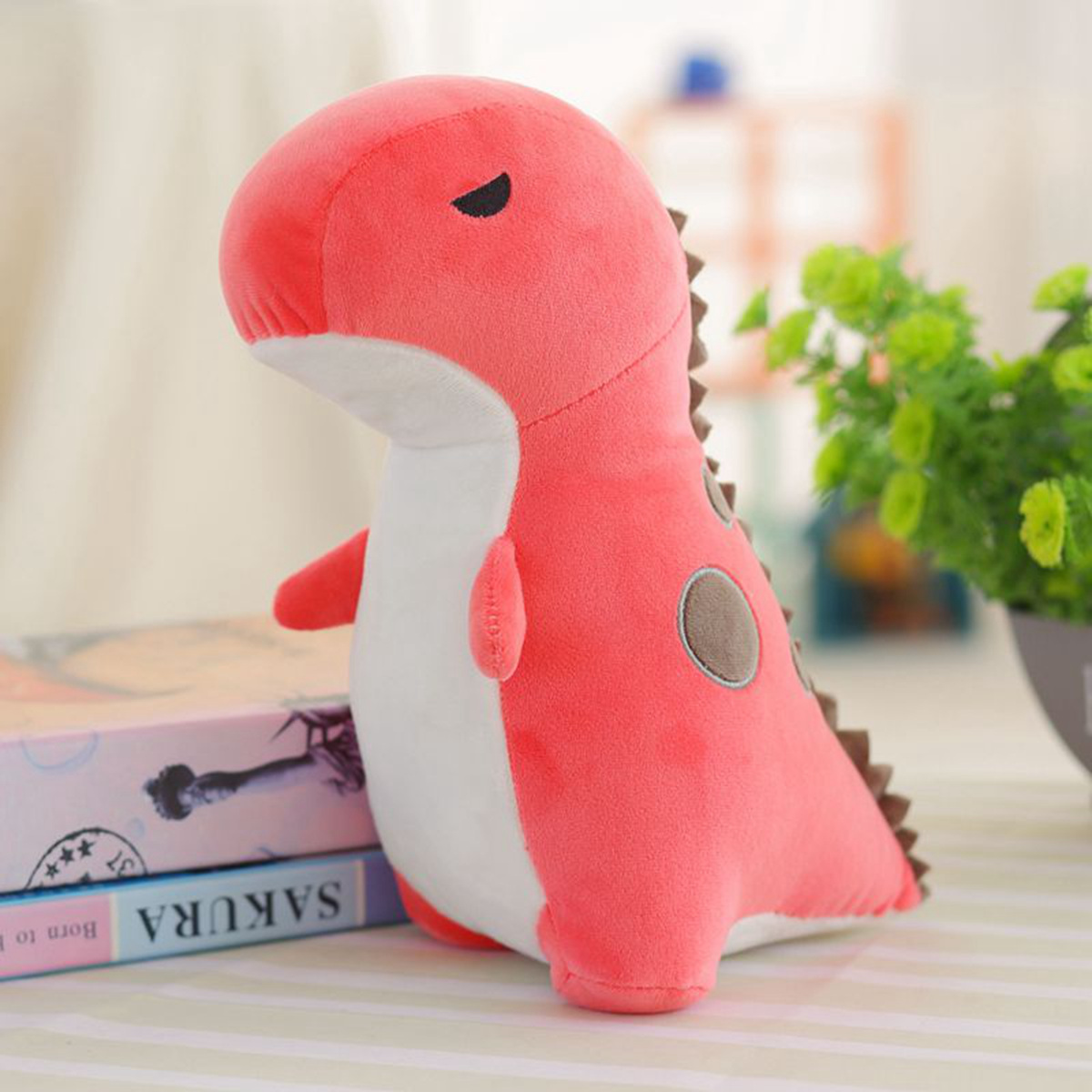 Stuffed animal cartoon toy cute dinosaur - Image 4