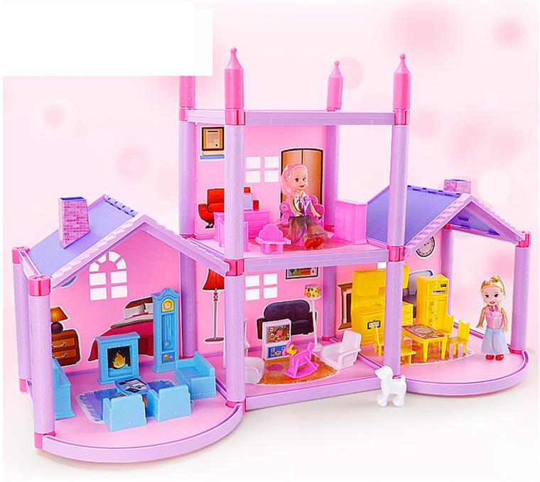 Doll House Villa DIY Assembled House - Image 5