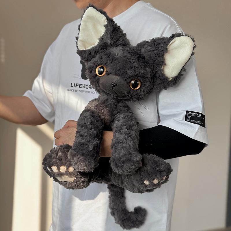 Curly Cat Doll Plush Toys - Image 3