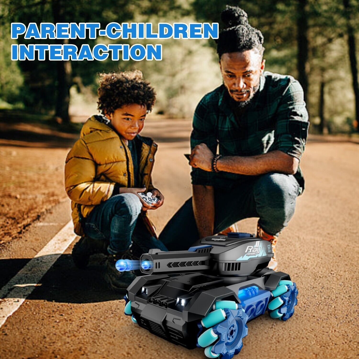 4WD RC Tank Remote Control Car Toy - Image 8