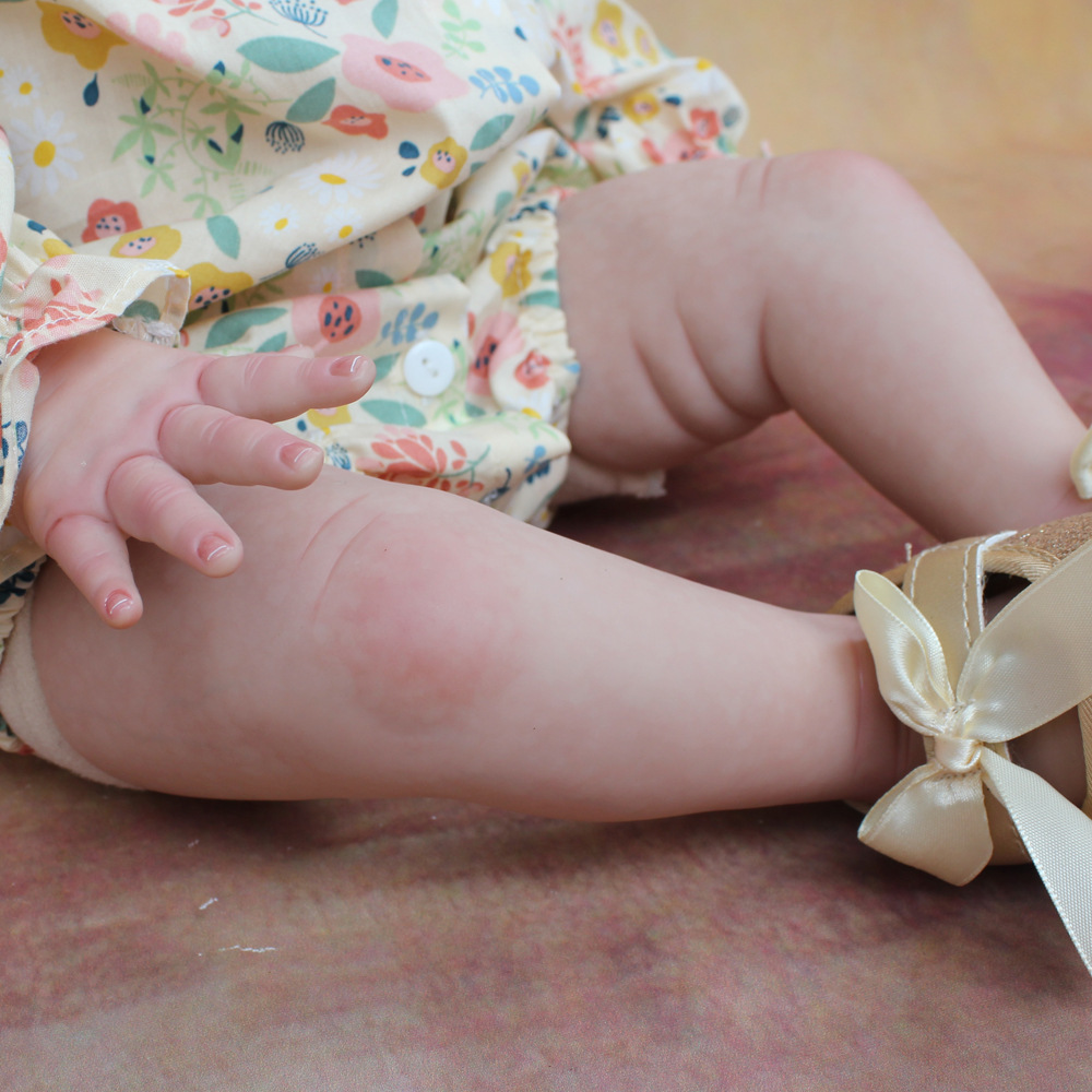 Reborn Baby Soft Rubber Cloth Body Doll - Image 6