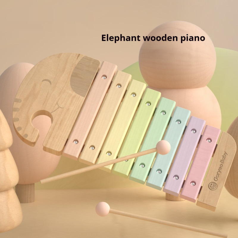 Children's Music Toys Educational Eight-tone Toy Piano - Image 3