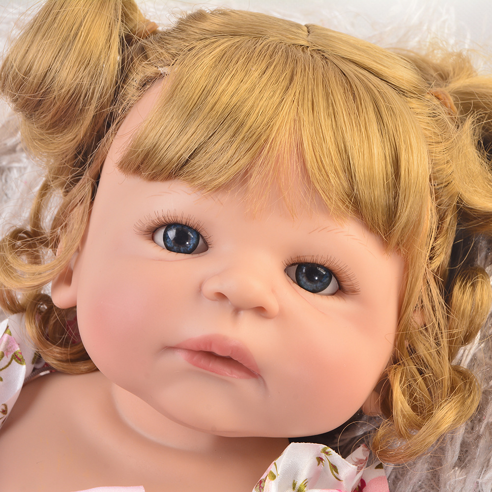 Reborn baby full silicone doll - Image 2