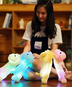 Glowing puppy doll stuffed animal