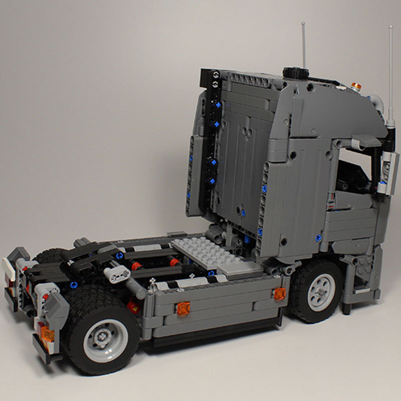Truck Trailer Building Block Model Toy Set - Image 6