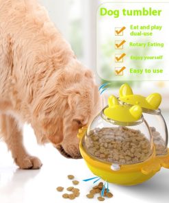Pet Supplies Tumbler Dog Leakage Food Feeder