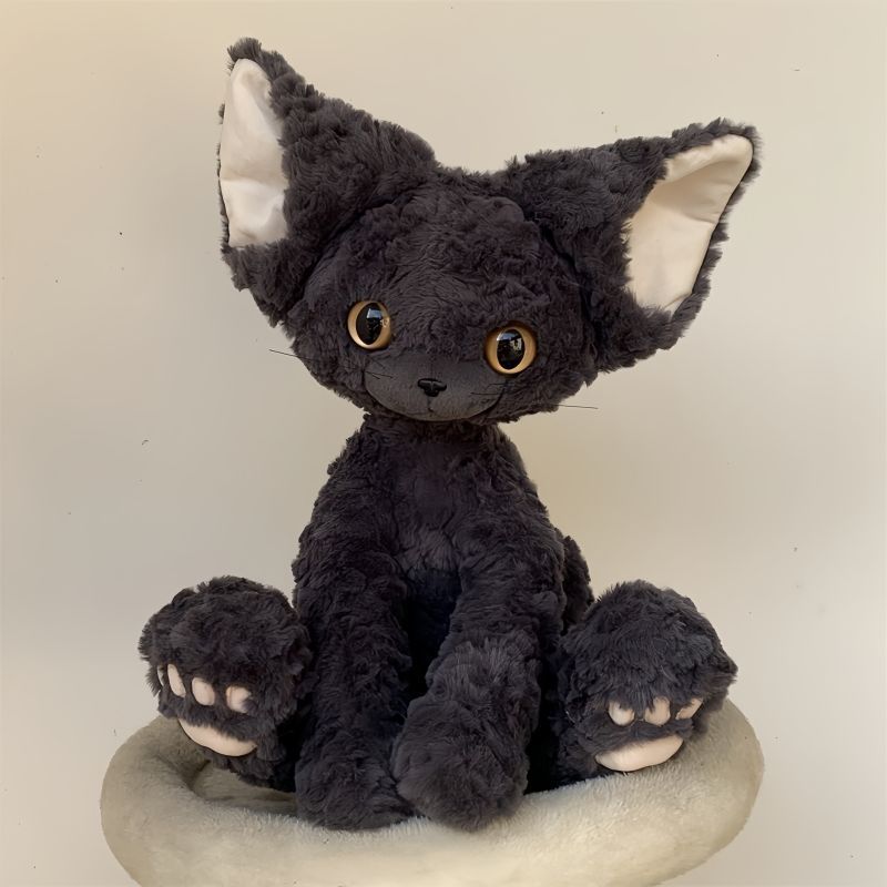 Curly Cat Doll Plush Toys - Image 9