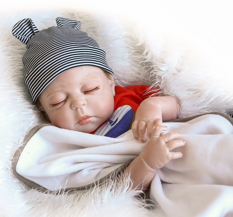 49CM Full Body Silicone Reborn Doll - Image 5