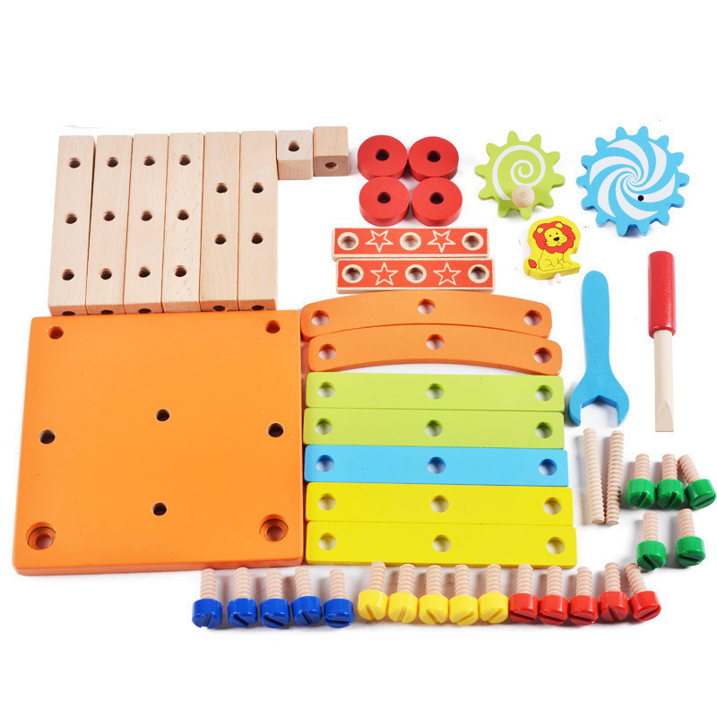 Children's Chair Building Block Toys - Image 3