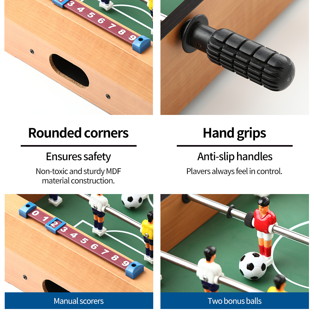 20 Inches Mini Tabletop Foosball Table For Kids - Image 4
